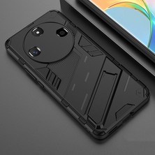 Seniee Huawei Honor 50 Se Kickstand'li Kılıf, 10FT Askeri Düşme Koruyucu Darbeye Dayanıklı Ince Sert Kılıf With KICKSTAND,10FT Military Drop Protective Shockproof Slim Hard Case (Yurt Dışından)