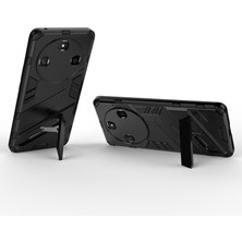 Seniee Huawei Honor 50 Se Kickstand'li Kılıf, 10FT Askeri Düşme Koruyucu Darbeye Dayanıklı Ince Sert Kılıf With KICKSTAND,10FT Military Drop Protective Shockproof Slim Hard Case (Yurt Dışından)