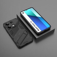 Seniee Xiaomi Redmi Note 13 Pro Plus Kickstand'li Kılıf, 10FT Askeri Düşme Koruyucu Darbeye Dayanıklı Ince Sert Kılıf With KICKSTAND,10FT Military Drop Protective Shockproof Slim Hard Case (Yurt Dışından)