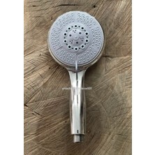 Yms Fonksiyonlu Lüx Duş Başlığı Krom Kaplı Hafif Büyük Duş Başlık