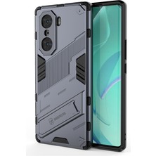 Seniee Huawei Honor 60 Pro Kickstand'li Kılıf, 10FT Askeri Düşme Koruyucu Darbeye Dayanıklı Ince Sert Kılıf (Yurt Dışından)