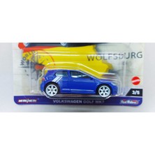 Hot Wheels Premium Volkswagen Golf Mk7 World Tour 2024 Özel Model Araba