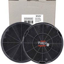 Profilo DVP6C450/03 Davlumbaz Karbon Filtre 2li 1takım Ankastre Aspiratör Bacasız Kullanım Kömür Filtresi