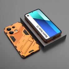 Seniee Xiaomi Redmi Note 13 4g Kickstand'li Kılıf, 10FT Askeri Düşme Koruyucu Darbeye Dayanıklı Ince Sert Kılıf With KICKSTAND,10FT Military Drop Protective Shockproof Slim Hard Case (Yurt Dışından)