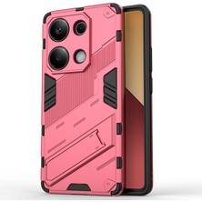 Seniee Xiaomi Redmi Note 13 4g Kickstand'li Kılıf, 10FT Askeri Düşme Koruyucu Darbeye Dayanıklı Ince Sert Kılıf With KICKSTAND,10FT Military Drop Protective Shockproof Slim Hard Case (Yurt Dışından)