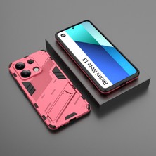 Seniee Xiaomi Redmi Note 13 4g Kickstand'li Kılıf, 10FT Askeri Düşme Koruyucu Darbeye Dayanıklı Ince Sert Kılıf With KICKSTAND,10FT Military Drop Protective Shockproof Slim Hard Case (Yurt Dışından)