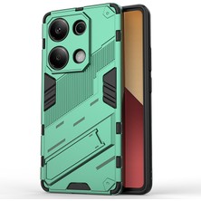 Seniee Xiaomi Redmi Note 13 4g Kickstand'li Kılıf, 10FT Askeri Düşme Koruyucu Darbeye Dayanıklı Ince Sert Kılıf With KICKSTAND,10FT Military Drop Protective Shockproof Slim Hard Case (Yurt Dışından)