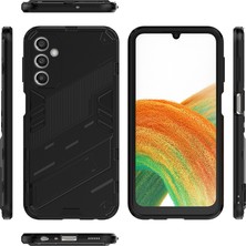 Seniee Samsung Galaxy A24 Kickstand'li Kılıf, 10FT Askeri Düşme Koruyucu Darbeye Dayanıklı Ince Sert Kılıf (Yurt Dışından)