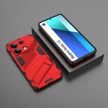 Seniee Xiaomi Redmi Note 13 Pro 5g Kickstand'li Kılıf, 10FT Askeri Düşme Koruyucu Darbeye Dayanıklı Ince Sert Kılıf With KICKSTAND,10FT Military Drop Protective Shockproof Slim Hard Case (Yurt Dışından)