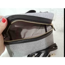 Ege18 Bags Hasır Kumaş Askılı Çanta