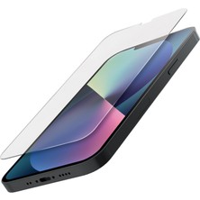 Marselit Apple iPhone 15 Promax Uyumlu Tam Kaplayan Şeffaf Tamperli Kırılmaz Cam Ekran Koruyucu