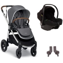 Mamas & Papas Mamas Papas Ocarro Cosmo Travel Sistem Bebek Arabası Shadow Grey - Black