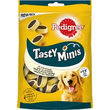 Pedigree Tasty Minis Köpek Ödül Mama Eğitim Maması Yavru Yetişkin Puppy Tavuk Av Hayvan Sindiri M Vitamin Mineral  Diş 140 gr