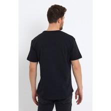 Bafaco Tekstil / Bum Baskılı Basic T-Shirt Erkek / Kadın