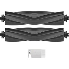 robotyedek Dreame L20 Ultra (RLX41CE) Kauçuk Ana Fırça ve Temizleme Tarağı-3 Parça