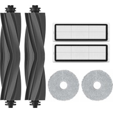 robotyedek Dreame L20 Ultra (RLX41CE) Kauçuk Fırça Hepa Filtre Mop Seti-6 Parça