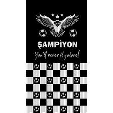 Bertille Home Çocuk Ve Bebek Odası Taraftar Futbol Serisi Fon Perde Tek Kanat (Child Room Curtain)