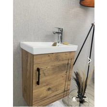 25*45MINI Lavabo ve Banyo Dolabı TEAK