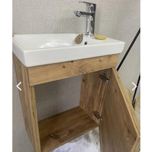 25*45MINI Lavabo ve Banyo Dolabı TEAK