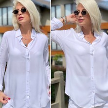 Veraura Lifestyle Dokuma Viskon Kumaş Efsane Gömlek