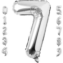 Balon Diyarı Rakam Folyo Balon 34 Inç 76-82 Cm