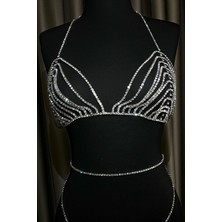 Swans Wear | Jess Taşlı Bralet, Büstiyer, Sütyen, Cupsız Balensiz, Aksesuar, Kadın Iç Çamaşırı