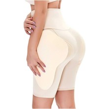 Modas Form Basen Dolgulu Korse Hip Dips Korse Popup Korse Yüksel Bel Ten Rengi