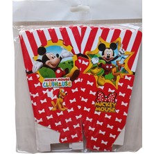Ngüzel Party Mickey Mouse Mısır, Cips Kutusu Popcorn 8'li