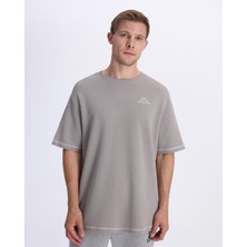 Kappa Logo Pronto Erkek Gri Tişört