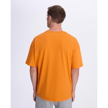 Kappa Chibaf Tee Erkek Koyu Turuncu Tişört