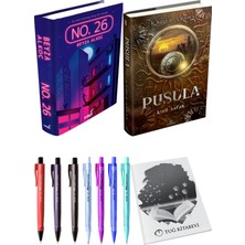 Pusula 2 Kızıl Şafak Ciltli Kader Arvas ve No. 26 Ciltli Beyza Alkoç 2li Set