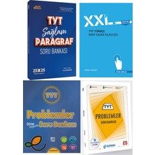 Parlayan Projeler 2025 Paragraf - Problemler Soru Bankası - Dersia Yayınları TYT Türkçe Mini Yazım Kılavuzu 4'lü Set