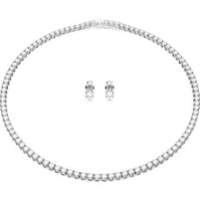 Swarovski SWR5647730 Kadın Kolye ve Küpe Seti