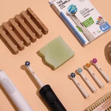 The Humble Co. Bitki Bazlı Elektrikli Diş  Fırçası Başlığı 4 Adet