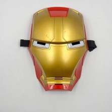 Kidspartim Plastik Işıklı Iron Man Maske