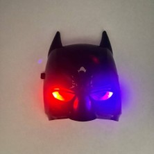 Kidspartim Plastik Işıklı Batman Maske