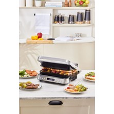 Karaca 1501 - 2000 Watt Presto 3 In1 Digital Inox 2009 Izgara, Waffle ve Tost Makinesi 6 Dilim 2000W 2 Yıl