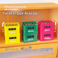 Love Chen Karikatür Yaratıcı Manyetik 3D Üç Boyutlu Açık Kapaklı Şişe Açacağı (Yurt Dışından)