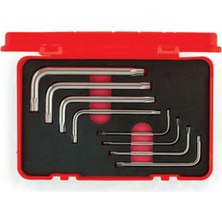 İzeltaş 4910007108 Torx Allen Anahtar Takımı 8 Parça