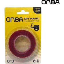 Onba Bant 18 mm x 2 Yrd Çift Taraflı Montaj Bandı