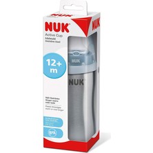 Nuk Active Cup Çocuk Kupası 12+ Ay Sızdırmaz Yumuşak Ağızlık, Paslanmaz Çelik 300 ml