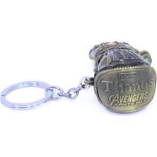 Otantik Avengers Thanos'un Eli Metal Açacak/anahtarlık - Sarı