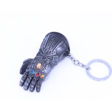 Otantik Avengers Thanos'un Eli Metal Açacak/anahtarlık - Gri