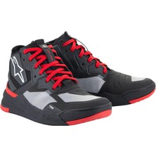 Alpinestars Speedflight Korumalı Motosiklet Botu Siyah  Gri  Kırmızı
