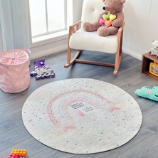 Kaşmir Halı Sare By Kaşmir Halı Gökkuşağı Bej 120x120 Cm