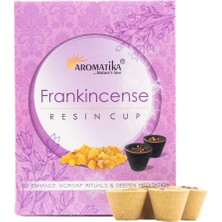 Aromatika Frankincense Resine Cup Bahçe Tütsüsü