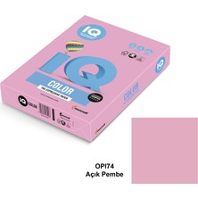 Mondi Iq Color A4 Renkli Fotokopi Kağıdı 80 gr  Açık Pembe 1 Koli 5 Paket