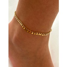 Mi Brillo Accessories Çelik Gold Halhal