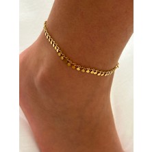 Mi Brillo Accessories Çelik Gold Halhal