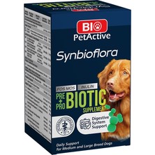 Bio Pet Active Biotic Probiyotik Prebiyotik Büyük ve Orta Irk Köpek Için 60 Tablet 72 gr